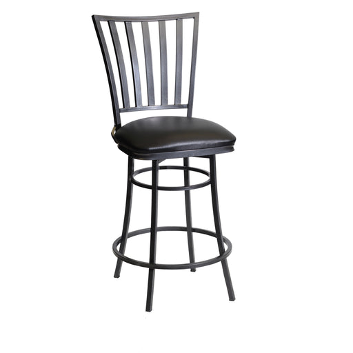 Steve Silver Stellan Black Swivel Counter Stool