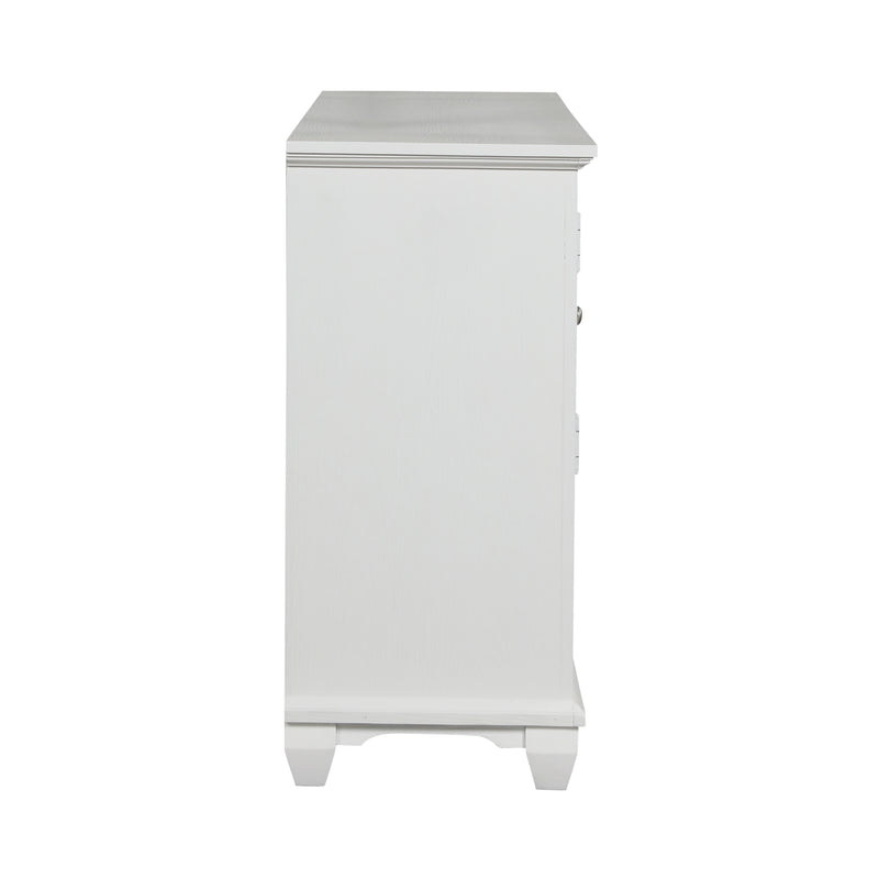 New Classic Furniture Jamestown White Dresser
