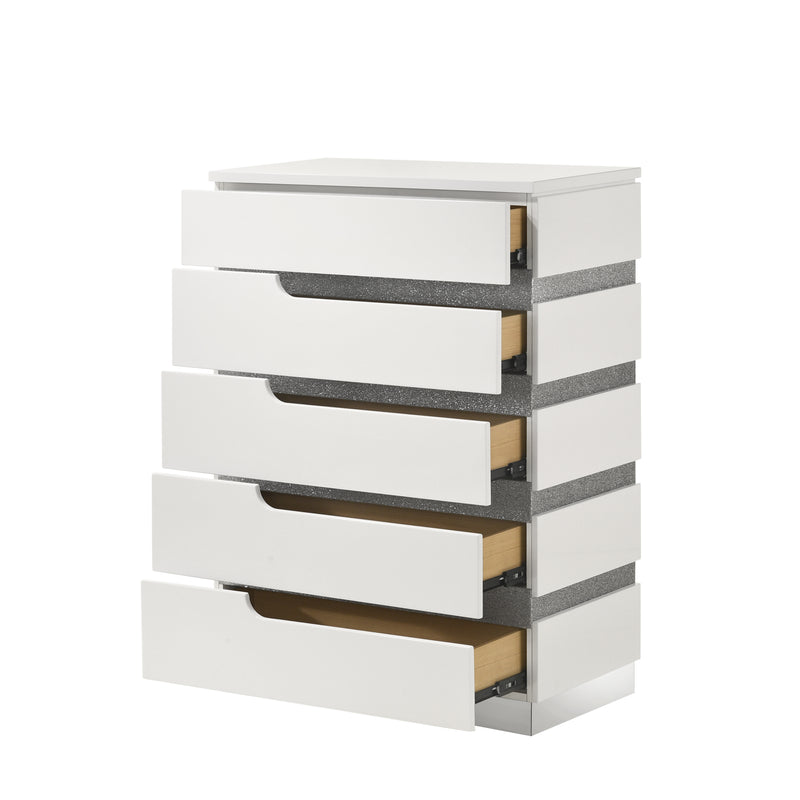 New Classic Furniture Paradox White Chest