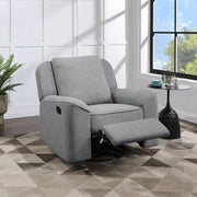 Acme Furniture Destiny Blue Swivel Glider Recliner