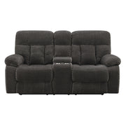 New Classic Furniture Bravo Charcoal Console Loveseat