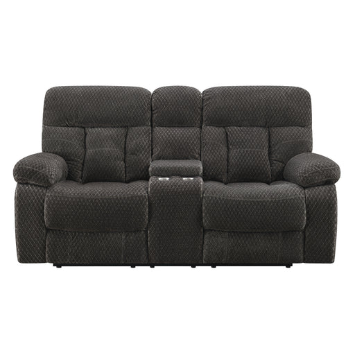 New Classic Furniture Bravo Charcoal Console Loveseat