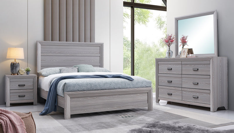 Crown Mark Adelaide Drift Wood Nightstand