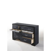 Acme Furniture Naima Black Dresser and Mirror