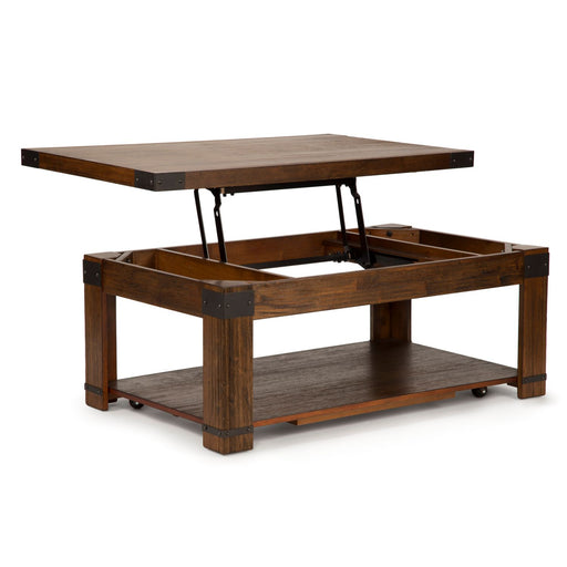 Steve Silver Arusha Medium Cherry Lift Top Cocktail Table
