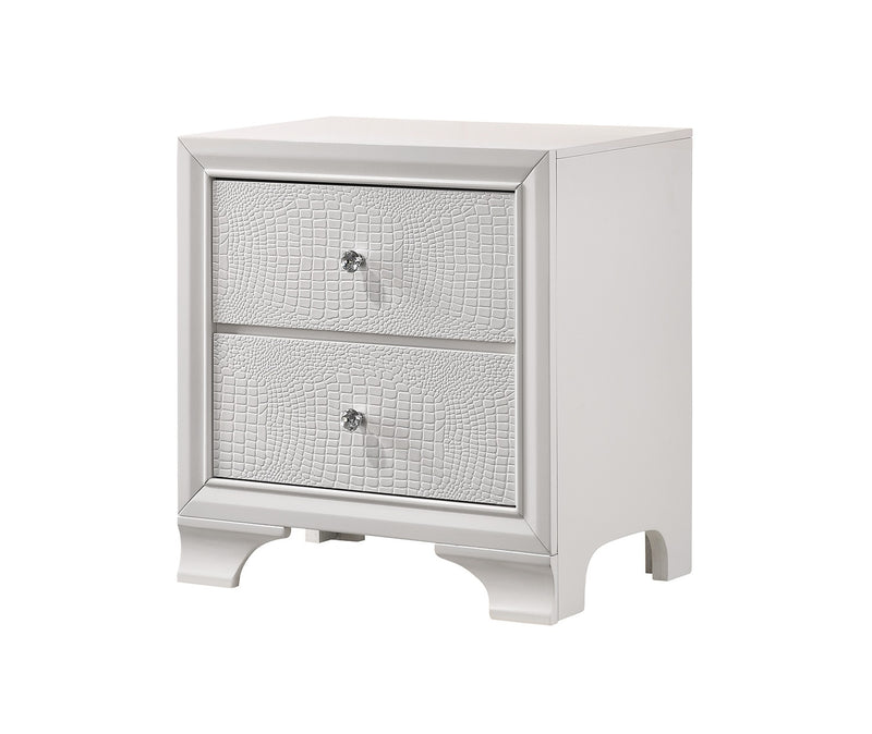 Crown Mark Lyssa Frost Night Stand
