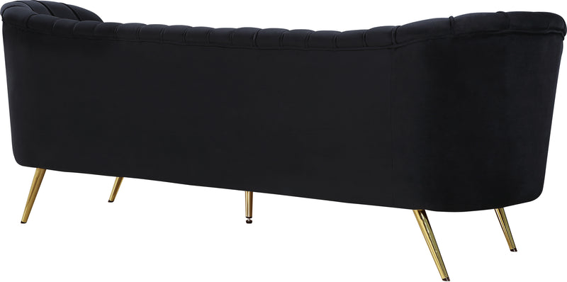 Meridian Furniture Margo Green Velvet Sofa