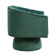 Home Elegance Bristol Teal Swivel Chair