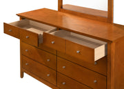 Glory Furniture Hammond Pink Dresser and Mirror Casual