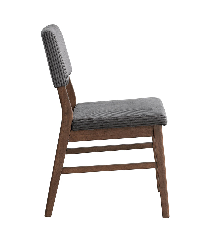 2 Acme Furniture Seda Gray Walnut Side Chairs