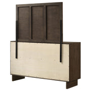 Coaster Furniture Glenwood Warm Brown Dresser and Mirror