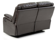 Glory Furniture Ward Pearl Faux Leather Double Reclining Love Seat