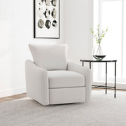Coaster Furniture Madia Vanilla Ivory Swivel Glider Chair