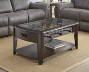 Steve Silver Diletta Dark Walnut Foosball Cocktail Table