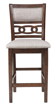 New Classic Furniture Gia Gray 42 Inch Drop Leaf 3pc Counter Height Set