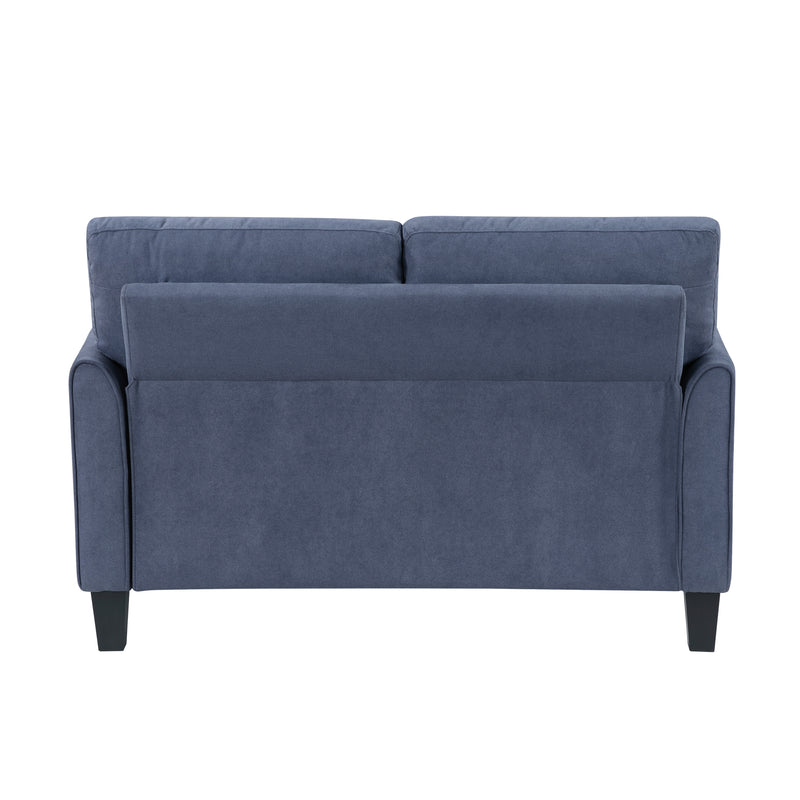 Home Elegance Aliana Blue Love Seat