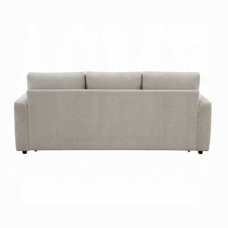 Acme Furniture Leira Beige Sleeper Sofa