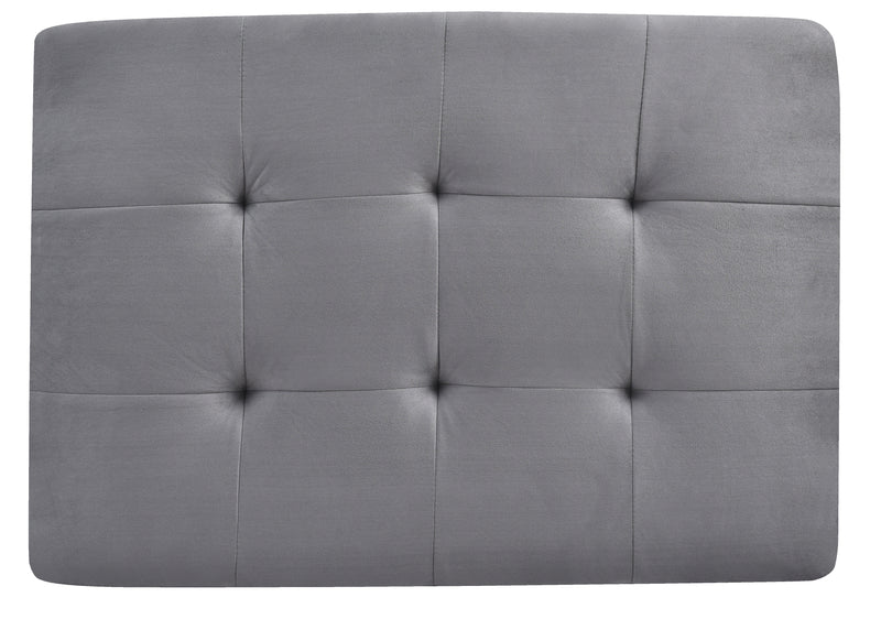 Glory Furniture Malone Gray Ottoman