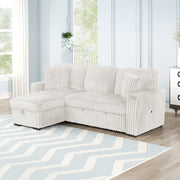Galaxy Home Plush Cream Sectional
