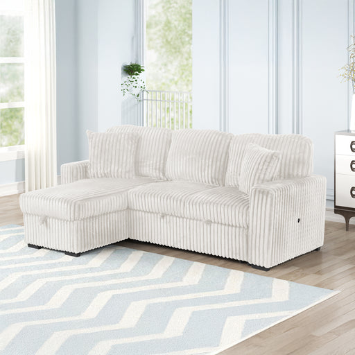 Galaxy Home Plush Cream Sectional