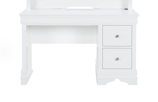 Global Furniture Pompei White Desk