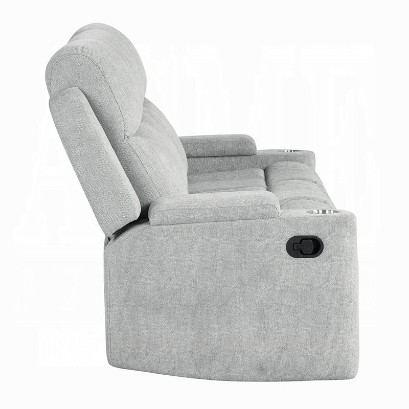 Acme Furniture Galya Light Gray Motion Sofa