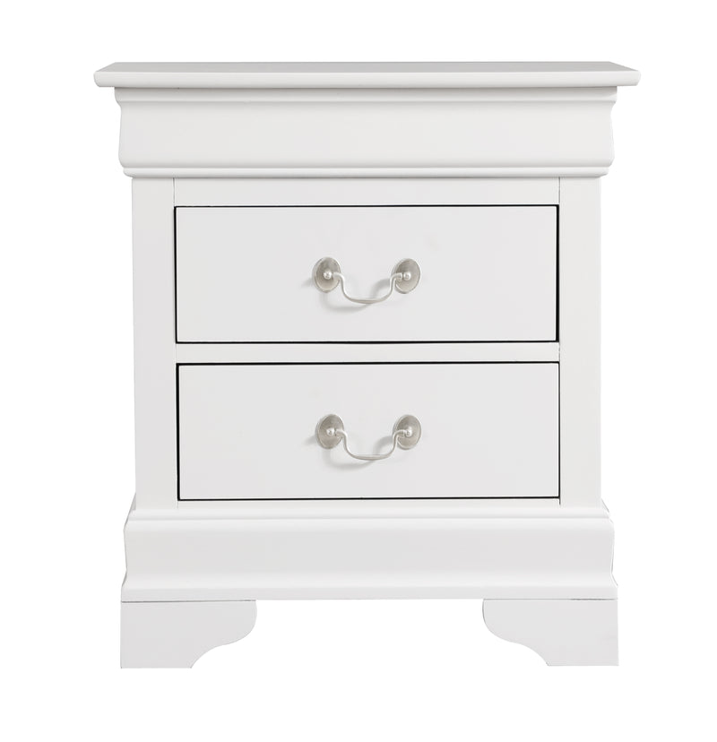 Glory Furniture Louis Phillipe Beige Nightstand