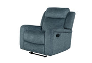 Global Furniture U6024 Dark Grey Glider Recliner