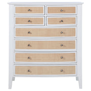 Coaster Furniture Bexhill White 8 Drawer Chest