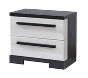 Crown Mark Remington Chalk Ebony Night Stand