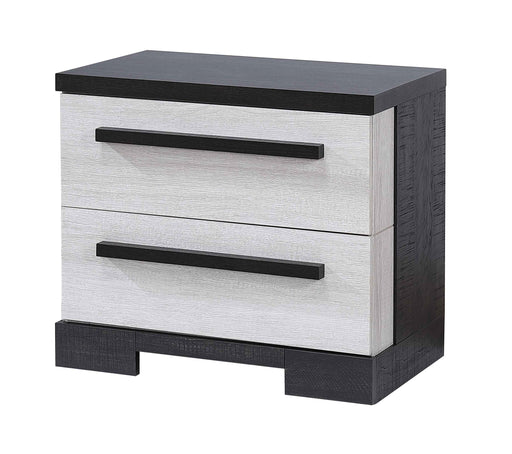 Crown Mark Remington Chalk Ebony Night Stand