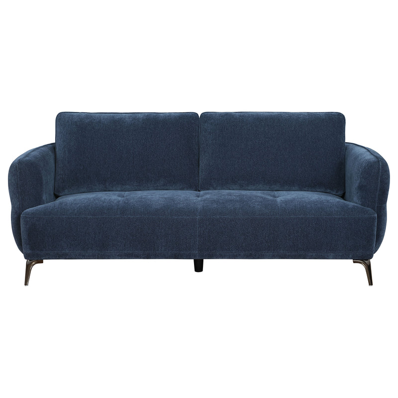 Coaster Furniture Lively Blue Track Arm Sofa
