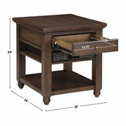 Steve Silver Oliver Brown End Table