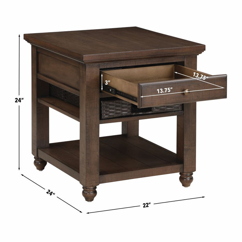 Steve Silver Oliver Brown End Table