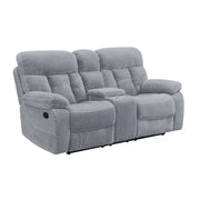 New Classic Furniture Bravo Light Gray Console Loveseat