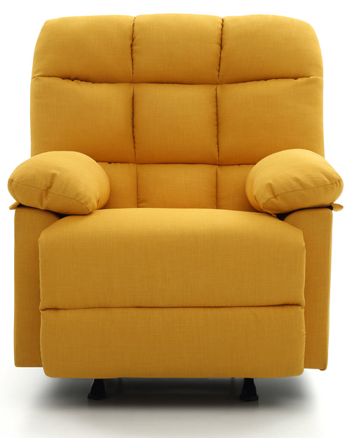 Glory Furniture Cindy Teal Fabric Rocker Recliner