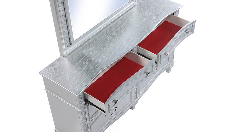 Galaxy Home Mystic Silver Dresser