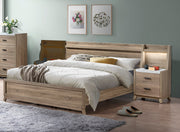 Crown Mark Tilston 4pc Bedroom Set With Queen Bed