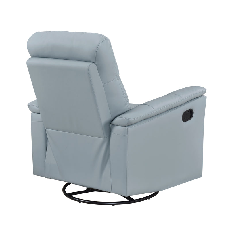 Home Elegance Bristow Green Swivel Glider Reclining Chair
