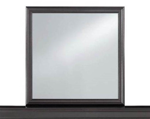 Global Furniture Pompei White Dresser and Mirror