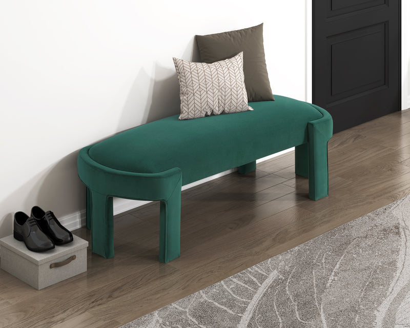 Home Elegance Flux Gray Bench