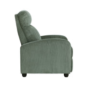 Home Elegance Parsons Gray Push Back Reclining Chair