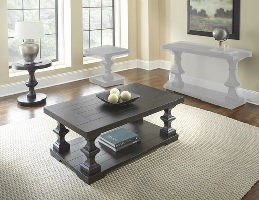 Steve Silver Dory Ebony Round 3pc Coffee Table Set