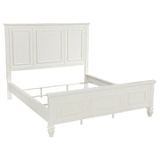 Coaster Furniture Sandy Beach Cream White Cal King Panel Bed