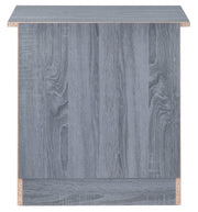 Glory Furniture Hudson Gray 3 Drawers Nightstand