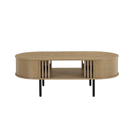 New Classic Furniture Brax Natural Cocktail Table