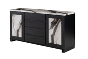 Global Furniture D12 Black Buffet