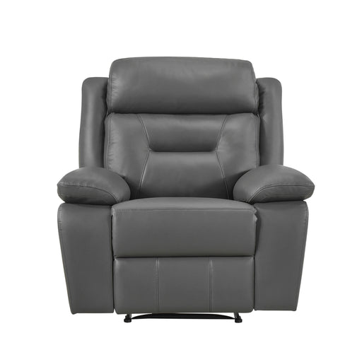 Home Elegance Laconia Dark Gray Reclining Chair
