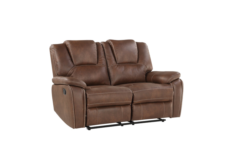 Steve Silver Katrine Charcoal Manual Loveseat