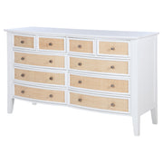 Coaster Furniture Bexhill White 10 Drawer Dresser